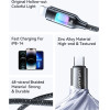 Usams ������� Lightning �� USB-C SJ749, 30W, 480Mbps, 1.2m, ����� - (SJ749USB02)