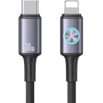 Usams ������� Lightning �� USB-C SJ753, 30W, 480Mbps, 1.2m, ����� - (SJ753USB01)