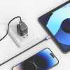 Usams ������� Lightning �� USB-C SJ753, 30W, 480Mbps, 1.2m, ����� - (SJ753USB01)