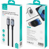 Usams ������� Lightning �� USB-C SJ753, 30W, 480Mbps, 1.2m, ����� - (SJ753USB01)
