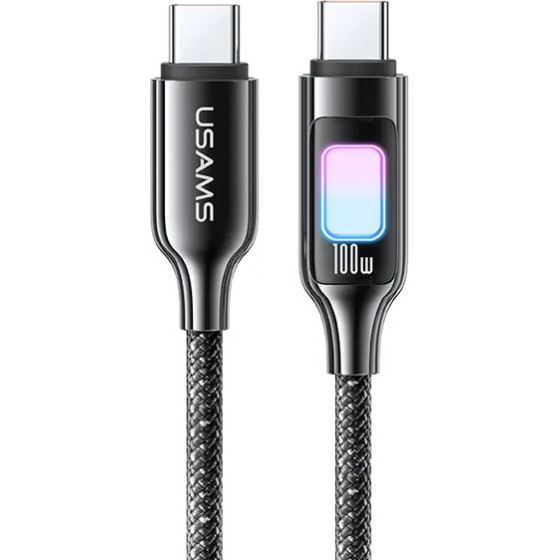 Usams ������� USB-C SJ750, 100W, 480Mbps, 1.2m, ����� - (SJ750USB01)