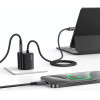 Usams ��������� ������ CC264 �� �������, USB-C, 30W, GaN, ������ - (CC264TC01)