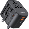 Usams ���������/���������� ������ US-CC179, USB-C & 2x USB, universal, 20W, ������ - (CC179TC01)