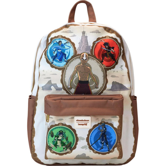 Loungefly Nickelodeon: Avatar - The Last Airbender Nylon Full-Size Backpack (NICBK0108)