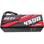 Gens Ace G-Tech 4500mAh 6S1P 22.2V 60C Hardcase Rc Car Lipo Battery 14# - (GEA456S60X9GT)