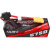 Gens Ace G-Tech 6750mAh 14.8V 60C 4S1P 14# XT90 Battery - (GEA67504S60XGT)