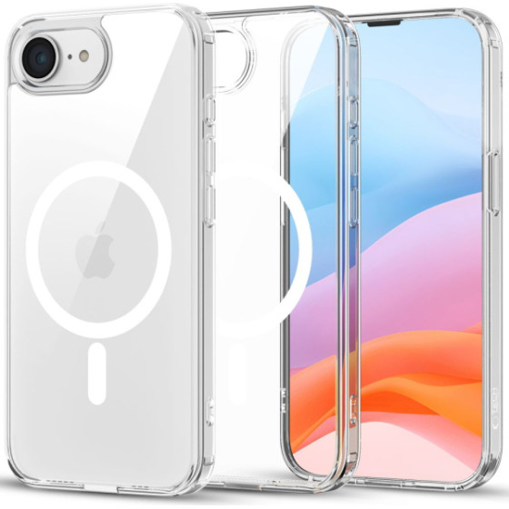 Tech-Protect Flexair Hybrid Cc Mag Case Iphone 16E Clear Backcover - (TPFHMIP16E)