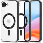 Tech-Protect Magflex Case Iphone 16E Shiny Black Backcover - (TPMFIP16ESB)