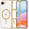 Tech-Protect Magflex Case Iphone 16E Shiny Gold Backcover - (TPMFIP16ESG)