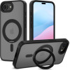 Tech-Protect Magring Case Iphone 16E Matte Black Backcover - (TPMRIP16EB)