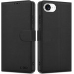 Tech-Protect Wallet Book Case Iphone 16E Black - (TPWALIP16E)