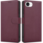 Tech-Protect Wallet Book Case Iphone 16E Mulberry - (TPWALIP16EM)