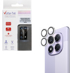 Volte-Tel Camera Glass Cover Xiaomi Redmi Note 14 Pro 5G/Poco X7 6.67'' 9H 0.33MM Easy Application SILVER