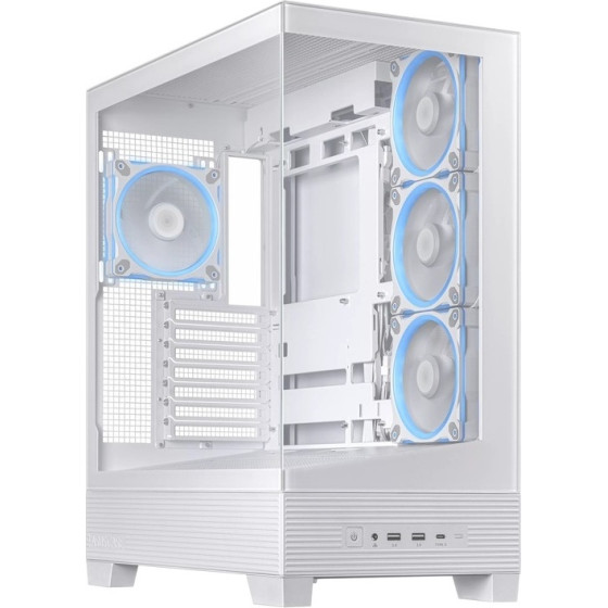 Asus Case A31 Plus Middle Atx Usb 3.2 White Btf Motherboard Compatible - (90DC00R3-B19000)