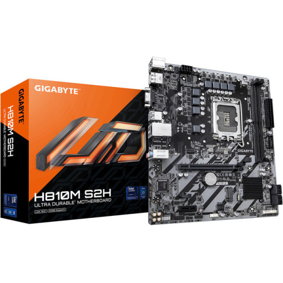 Gigabyte Motherboard H810M S2H 1.0 DDR5, 1851, Matx - (9MH81MSH-00-G10)