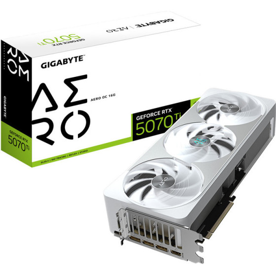 Gigabyte Vga GV-N507TAero OC-16GD , 16GB , GDDR7 - (9VN507TAO-00-G10)