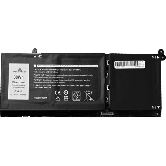 Powertech ������� �������� G91J0 ��� Dell Inspiron 5310/Latitude 3320 - (BAT-161)
