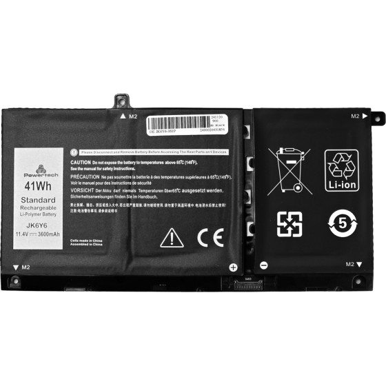 Powertech ������� �������� JK6Y6 ��� Dell Inspiron 13 5300/14 5400/15 5500 - (BAT-159)