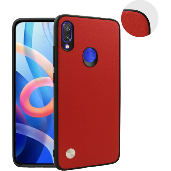 Bodycell Vegan Cover Xiaomi Note 7/7 Pro Red - (FC-00272)