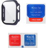 Volte-Tel Tempered Glass Apple Watch 10 42mm 1.77'' 9H 0.30mm Pc Edge Cover With Key 3D Full Glue Full Cover Midnight BLUE - (5205308377761)