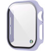 Volte-Tel Tempered Glass Apple Watch 10 42mm 1.77'' 9H 0.30mm Pc Edge Cover With Key 3D Full Glue Full Cover PURPLE - (5205308377778)
