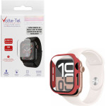 Volte-Tel Tempered Glass Apple Watch 10 46mm 1.96'' 9H 0.30mm Pc Edge Cover With Key 3D Full Glue Full Cover BURGUNDY - (5205308377785)