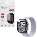 Volte-Tel Tempered Glass Apple Watch 10 46mm 1.96'' 9H 0.30mm Pc Edge Cover With Key 3D Full Glue Full Cover Midnight BLUE - (5205308377792)