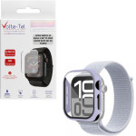 Volte-Tel Tempered Glass Apple Watch 10 46mm 1.96'' 9H 0.30mm Pc Edge Cover With Key 3D Full Glue Full Cover PURPLE - (5205308377808)