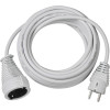 Brennenstuhl Quality Plastic Extension Cable 5m White H05VV-F 3G1,5 - (1168440)