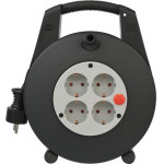 Brennenstuhl Vario Line Cable Box 4-Way black/Light Grey 15m H05VV-F 3G1,5 - (1094200)