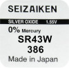 SEIZAIKEN-SEIKO Seizaiken SEIKO ��������� �������� SR43/386/186/SR43W/G12/AG12 1.55V Silver Oxide 1 ���/BLISTER
