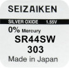 SEIZAIKEN-SEIKO Seizaiken SEIKO ��������� �������� SR44/303/SR44SW/G13/AG13 1.55V Silver Oxide 1 ���/BLISTER