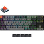 Keychron K1 V6 Qmk Wireless Mechanical Keyboard Red Switch Rgb 80% Us Layout - (K1X-B1) - (4895248888642)