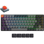 Keychron K3 V3 Qmk Wireless Mechanical Keyboard Red Switch Rgb 75% Us Layout - (K3X-B1) - (4895248888765)