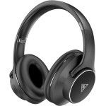 DOQAUS Headphones Design 1, �������� & ���������, �40mm, 600mAh, ����� - (DESIGN1-BK)