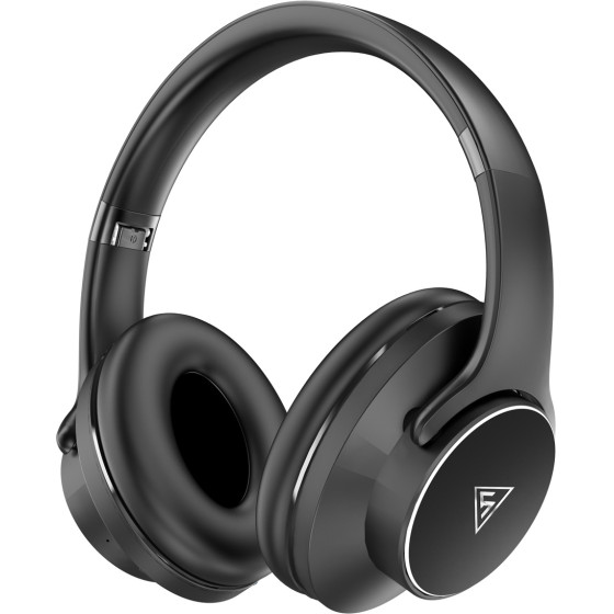 DOQAUS Headphones Design 1, �������� & ���������, �40mm, 600mAh, ����� - (DESIGN1-BK)