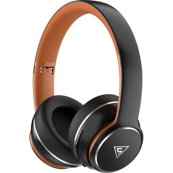 DOQAUS Headphones Design 3, �������� & ���������, �40mm, 600mAh, �����/���� - (DESIGN3-BR)