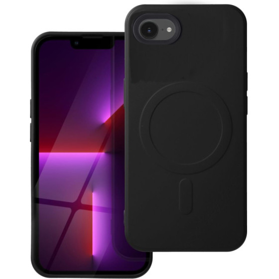 Is Tpu Silicone Mag Iphone 16E Black Backcover - (SILMAGIP16EB)