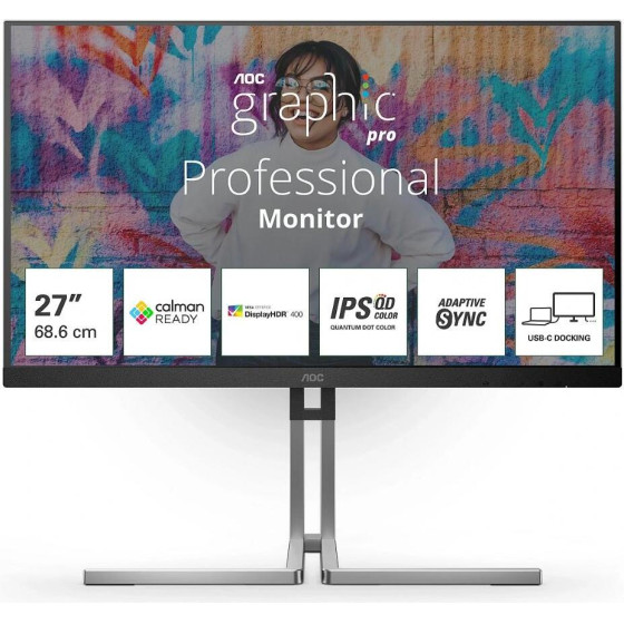 AOC Qhd Grapgic Pro Monitor 27' - (Q27U3CV)