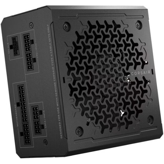 Corsair Psu RM650e (Cybenetics Gold, Fully Modular) - (CP-9020302-EU)