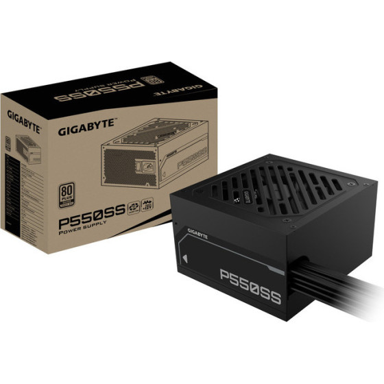 Gigabyte Power Supply 550W 80+Plus Silver - (28200-P55SB-1EUR)