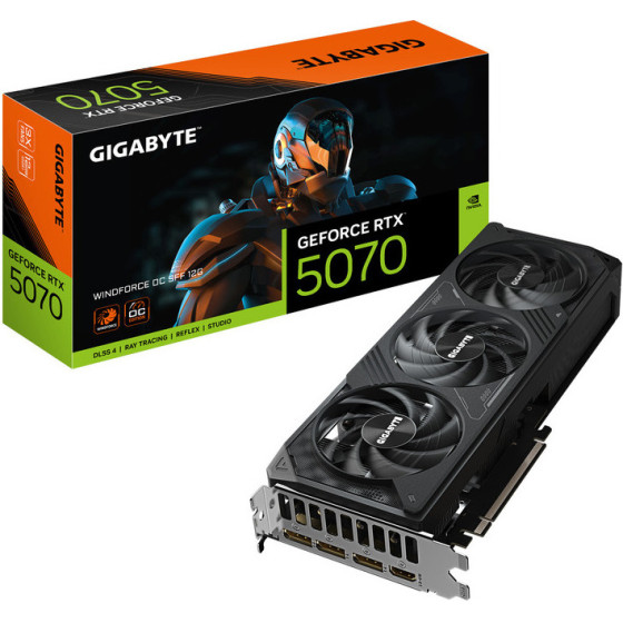 Gigabyte Vga 12GB, GDDR7 - (GV-N5070WF3OC-12GD)