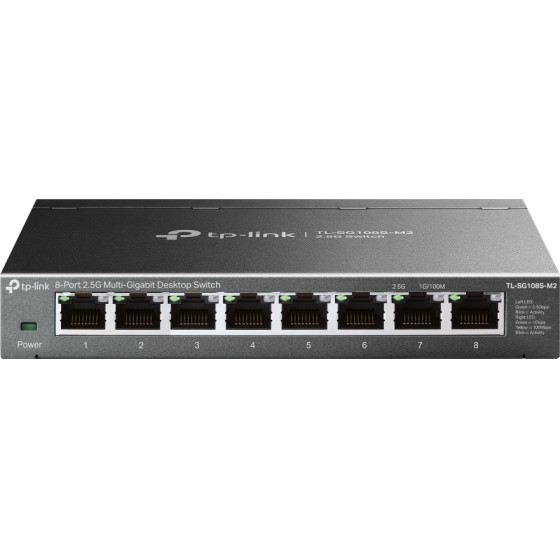 TP-Link Switch 8-Port 2.5G Desktop - (TL-SG108S-M2)