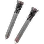 ����� - Screws Bottom 2pCs Iphone 16 Series Black OEM - (SCWIPX-16B)