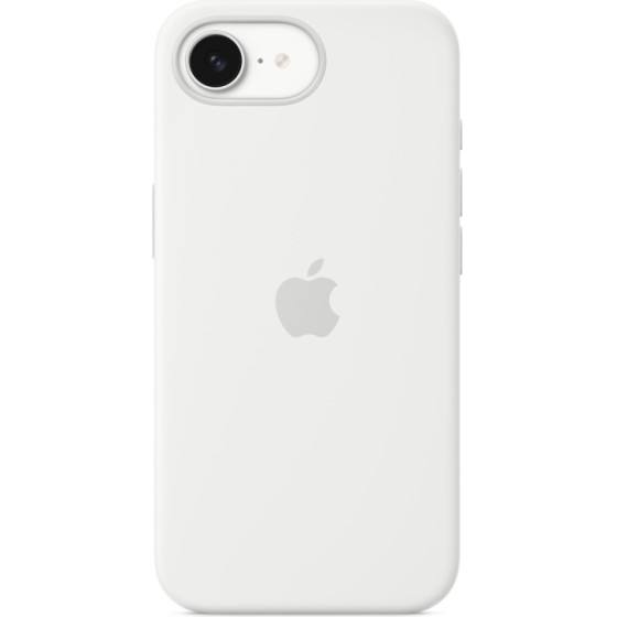 Apple Iphone 16e Silicone Case - White - (MD3P4ZM/A)