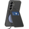 Dux Ducis ���� ��������� Rafi Ii Mag 3 �� 1 Magsafe Rfid Blocker Samsung S936B Galaxy S25 Plus 5G �� Stand ����� - (6971824161281)