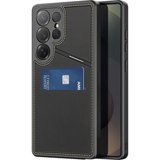 Dux Ducis ���� ��������� Rafi Ii Mag 3 �� 1 Magsafe Rfid Blocker Samsung S938B Galaxy S25 Ultra 5G �� Stand ����� - (6971824161311)
