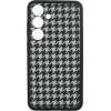 Vivid Carbon Fiber Case Samsung Galaxy S24+ Grey/Black - (CS-Offc Case-2403003)