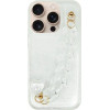 Vivid Clear Shine Case With Chain Hand Strap Apple Iphone 16 Pro - (CS-HLD-2-2409001)