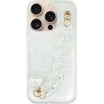 Vivid Clear Shine Case With Chain Hand Strap Apple Iphone 16 Pro - (CS-HLD-2-2409001)